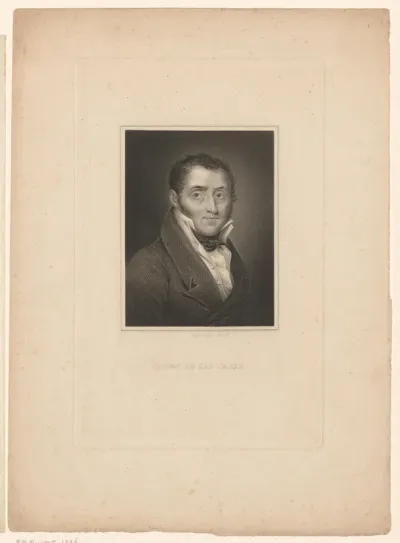 Portret van Emmanuel de Las Cases