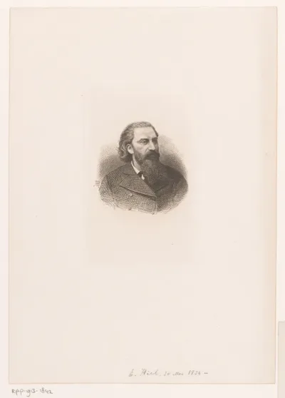 Portret van Emmanuel Hiel