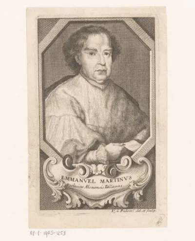Portret van Emmanuel Martinus