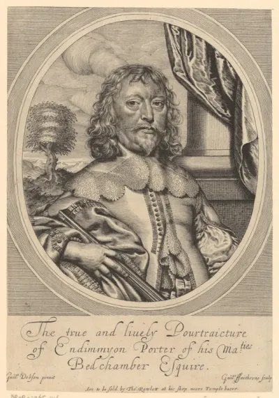 Portret van Endymion Porter