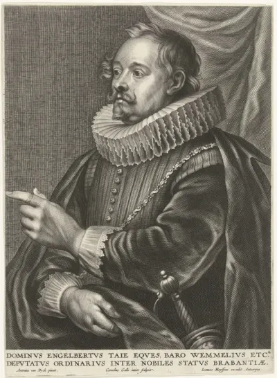 Portret van Engelbert Tajé, baron van Wemmel