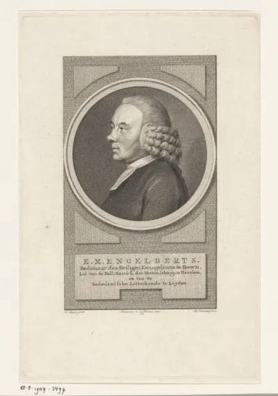 Portret van Engelbertus Matthias Engelberts