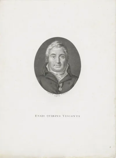 Portret van Ennio Quirino Visconti