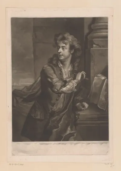 Portret van Enoch Seeman