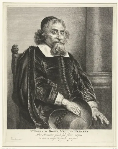 Portret van Ephraim Bonus