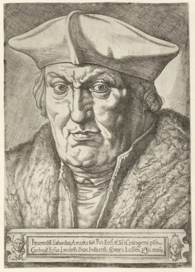 Portret van Erard de la Marck, prins-bisschop van Luik