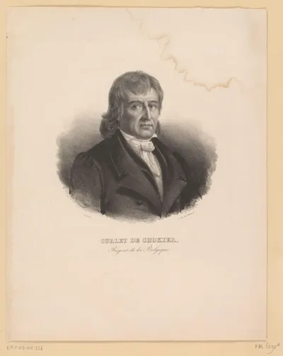 Portret van Erasme Louis baron Surlet de Chokier, 1830