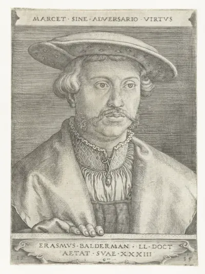 Portret van Erasmus Balderman