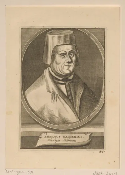 Portret van Erasmus Sarcerius