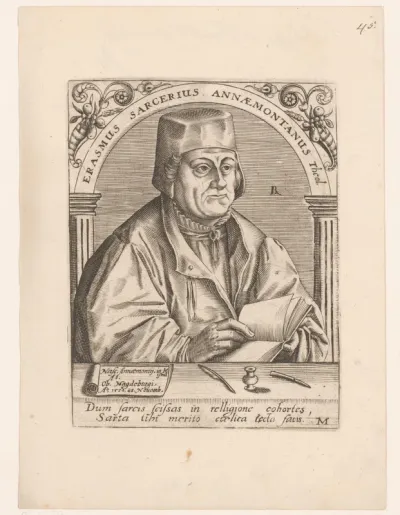 Portret van Erasmus Sarcerius