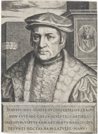 Portret van Erasmus Schetz
