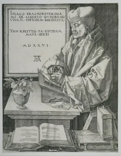 Portret van Erasmus