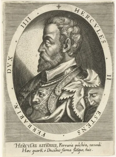 Portret van Ercole II d'Este