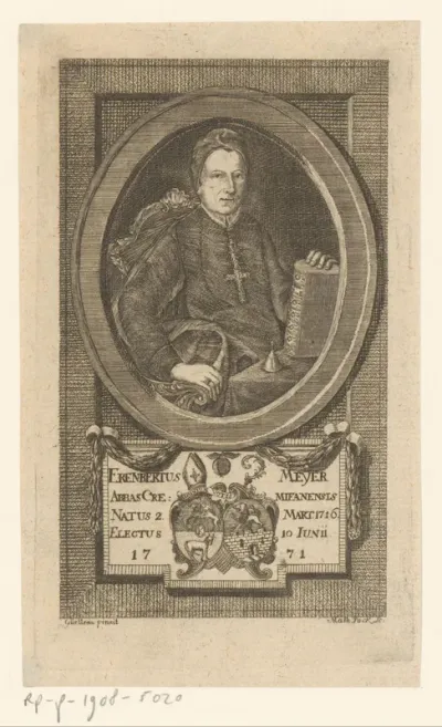 Portret van Erenbertus Meyer