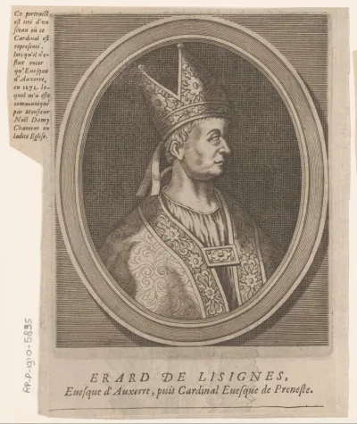 Portret van Erhard de Lessines