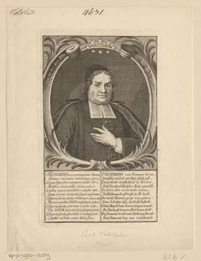 Portret van Erik Tolstadius