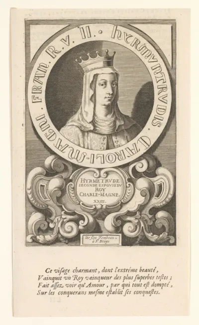 Portret van Ermentrudis van Orléans