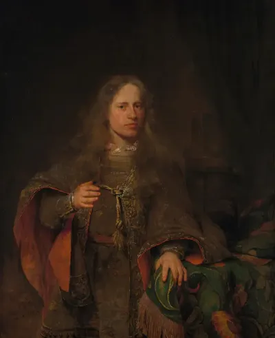 Portret van Ernest de Beveren, heer van West-IJsselmonde en De Lindt