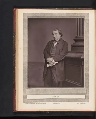 Portret van Ernest Renan