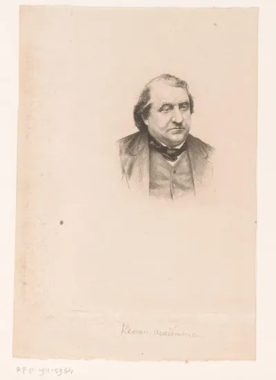 Portret van Ernest Renan