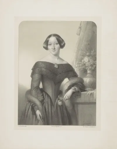 Portret van Ernestina Regina Barbara Helmich-Schade van Westrum