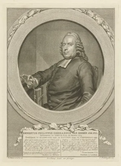 Portret van Ernestus Philippus Gerhardus van Essen