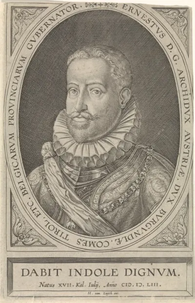Portret van Ernst, aartshertog van Oostenrijk