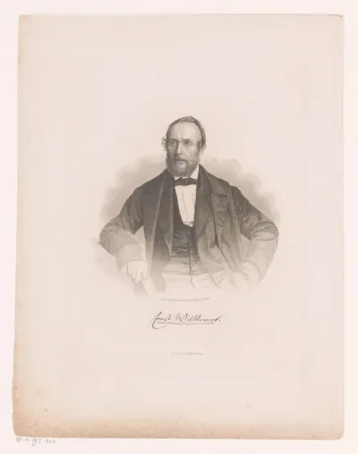 Portret van Ernst Adolf Willkomm