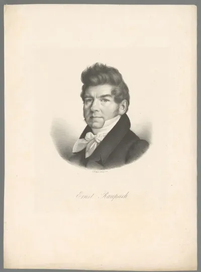 Portret van Ernst Benjamin Salomo Raupach