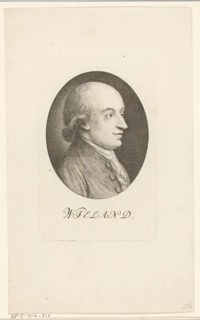 Portret van Ernst Carl Wieland