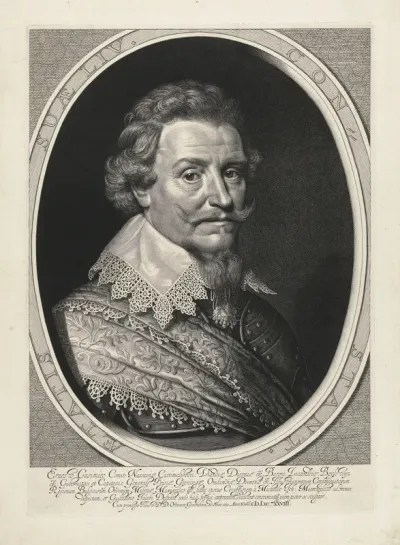 Portret van Ernst Casimir, graaf van Nassau-Dietz