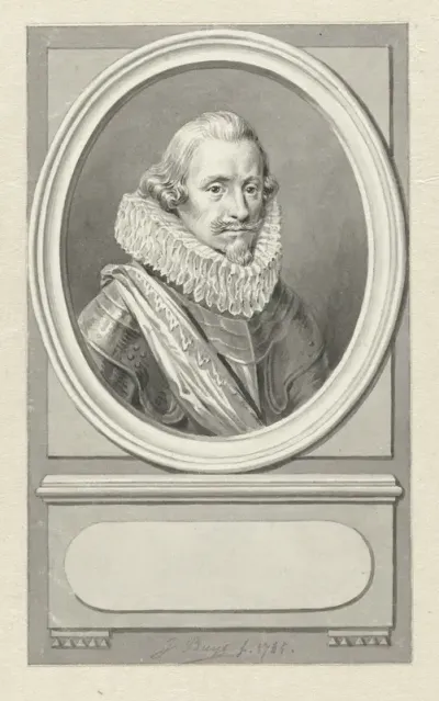 Portret van Ernst Casimir van Nassau