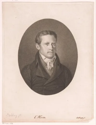 Portret van Ernst Horn