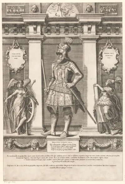 Portret van Ernst I van Habsburg, aartshertog van Oostenrijk