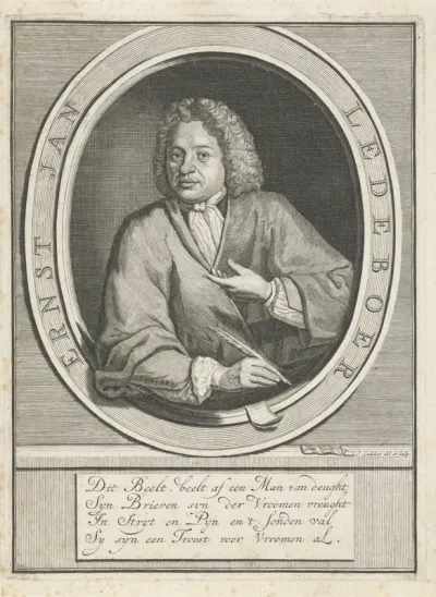 Portret van Ernst Jan Ledeboer