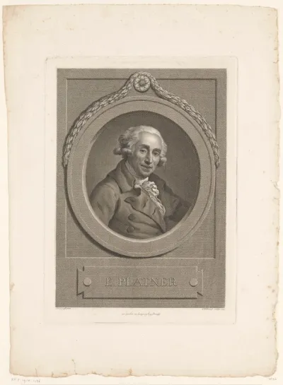 Portret van Ernst Platner