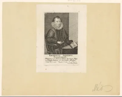Portret van Ernst Soner