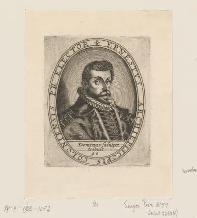 Portret van Ernst van Beieren