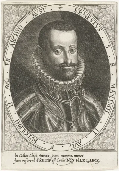 Portret van Ernst van Oostenrijk