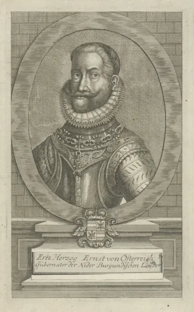 Portret van Ernst van Oostenrijk