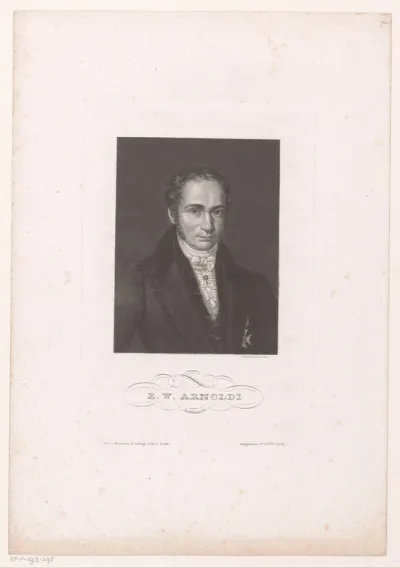 Portret van Ernst-Wilhelm Arnoldi