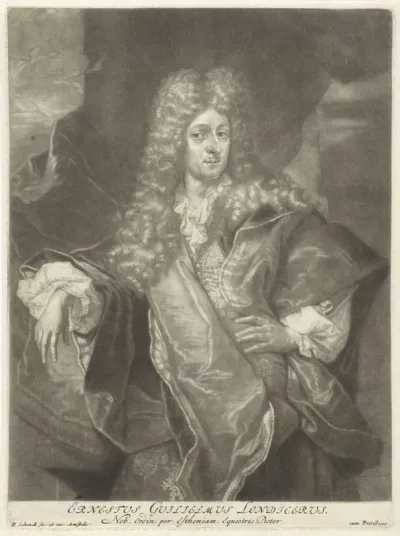 Portret van Ernst Wilhelm Londicer