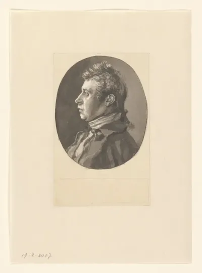 Portret van Ernst Willem Jan Bagelaar