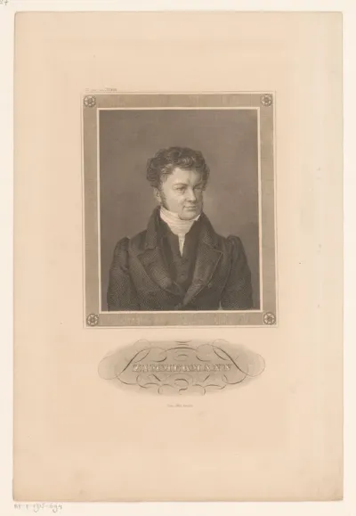 Portret van Ernst Zimmermann