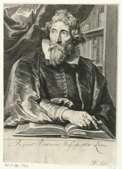 Portret van Erycius Puteanus