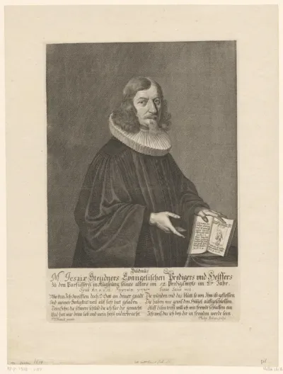 Portret van Esaias Steudner