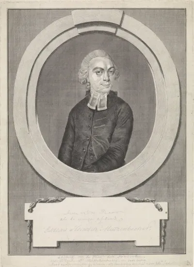 Portret van Esdras Heinrich Mützenbecher