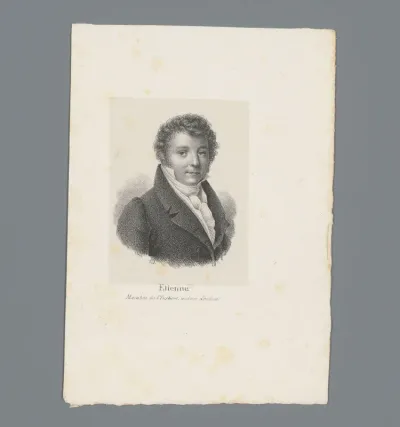 Portret van Étienne Aignan