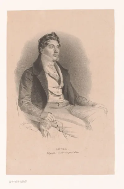 Portret van Étienne Arnal