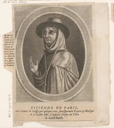 Portret van Etienne de Poissy